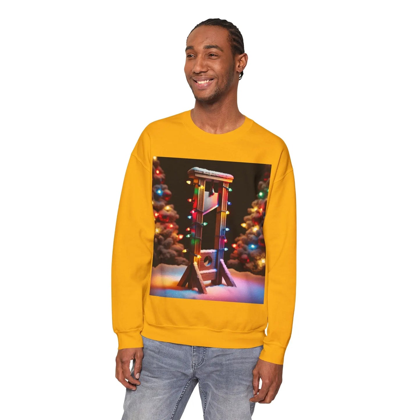 Christmas Guillotine Sweatshirt Printify