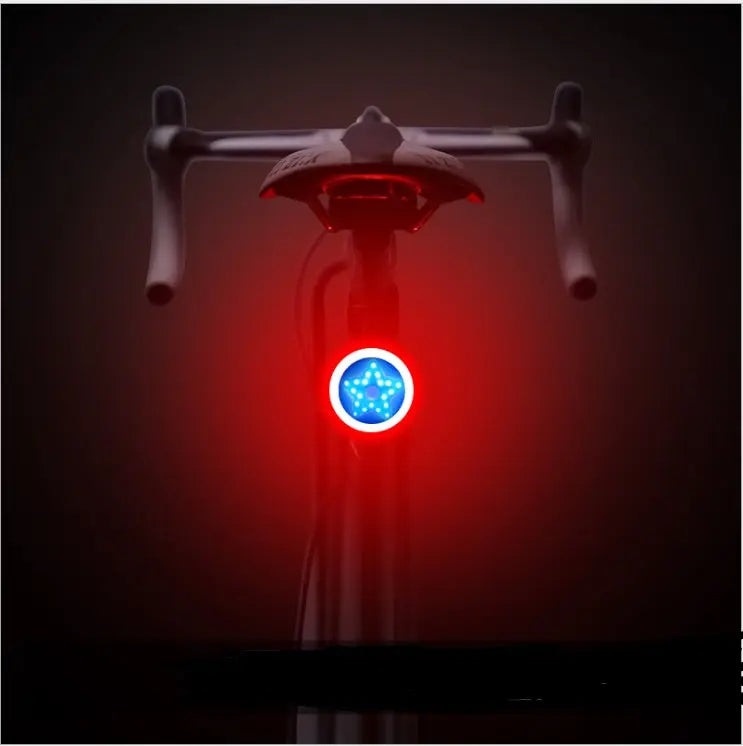 Bicycle taillight usb Magenta Charlie