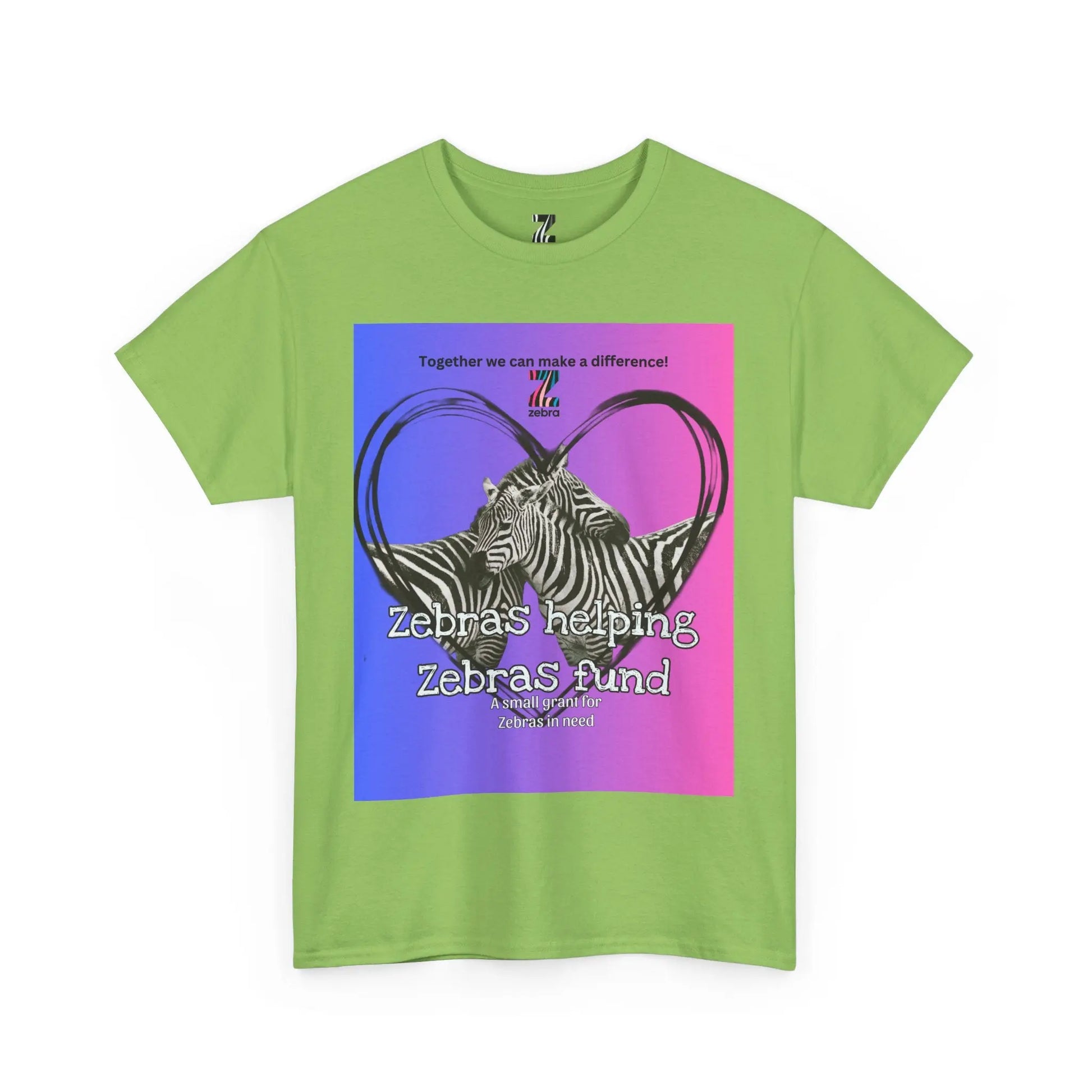 Unisex Tee - Zebras Helping Zebras Fund Shirt Printify