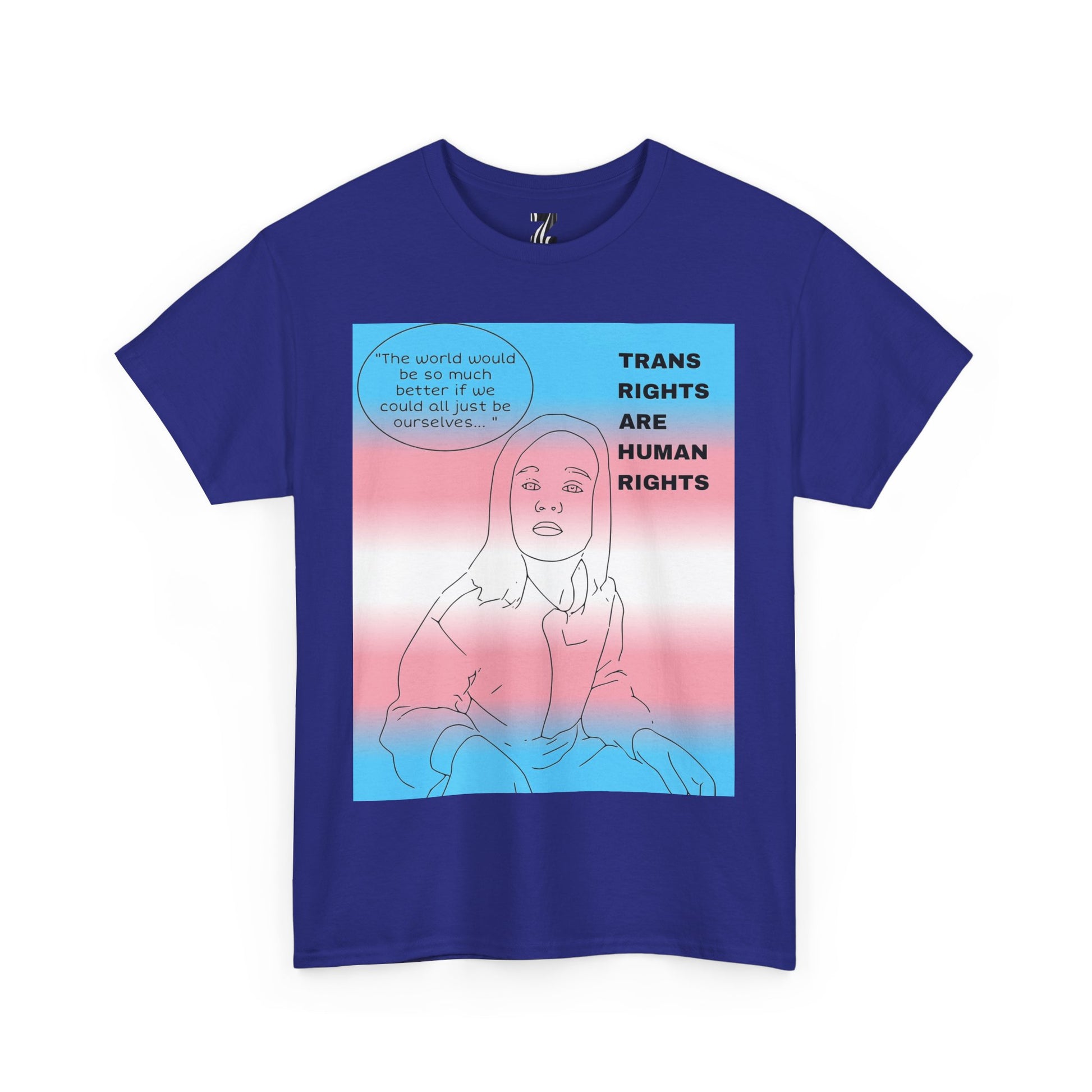 Trans Rights Are Human Rights Unisex Tee - Lillith Design Printify