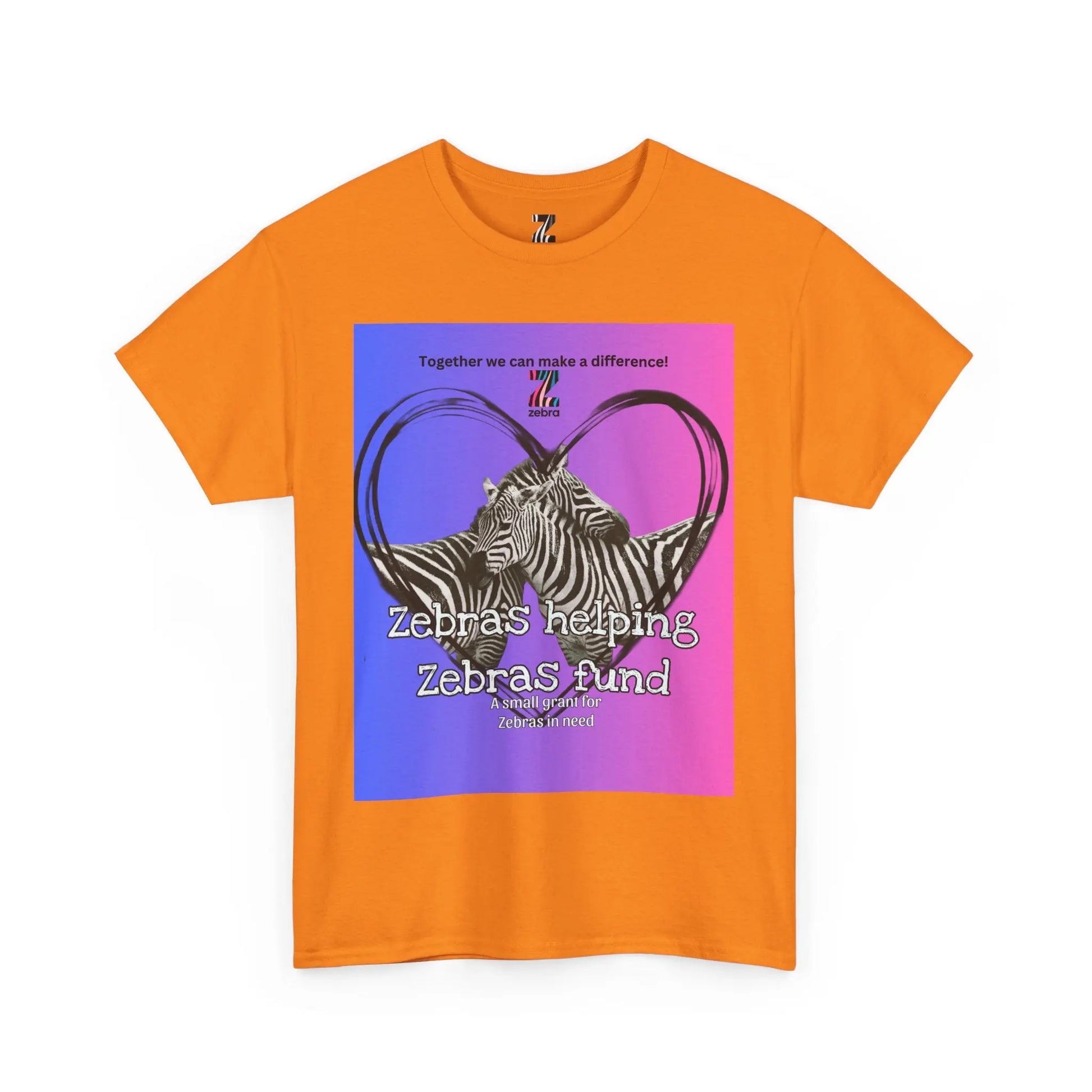 Unisex Tee - Zebras Helping Zebras Fund Shirt Printify