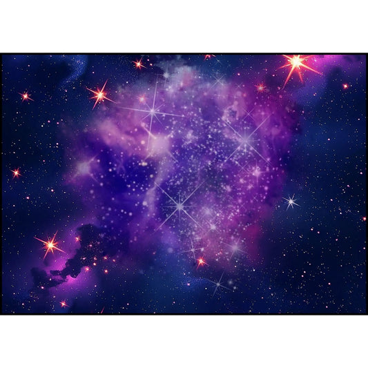 Galaxy Woven Blanket Printify