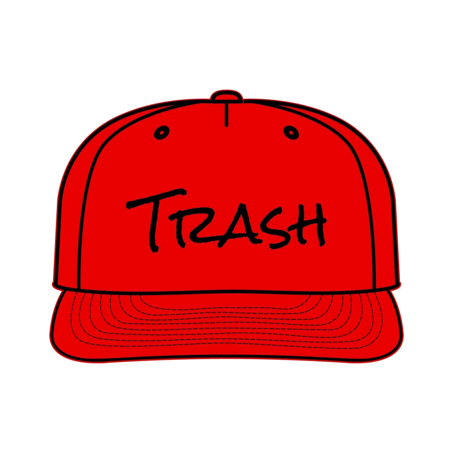 Trash Surf Cap Printify