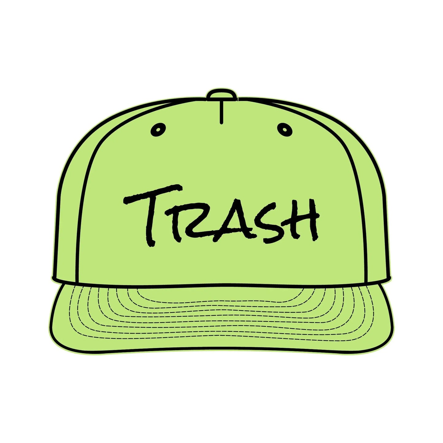 Trash Surf Cap Printify