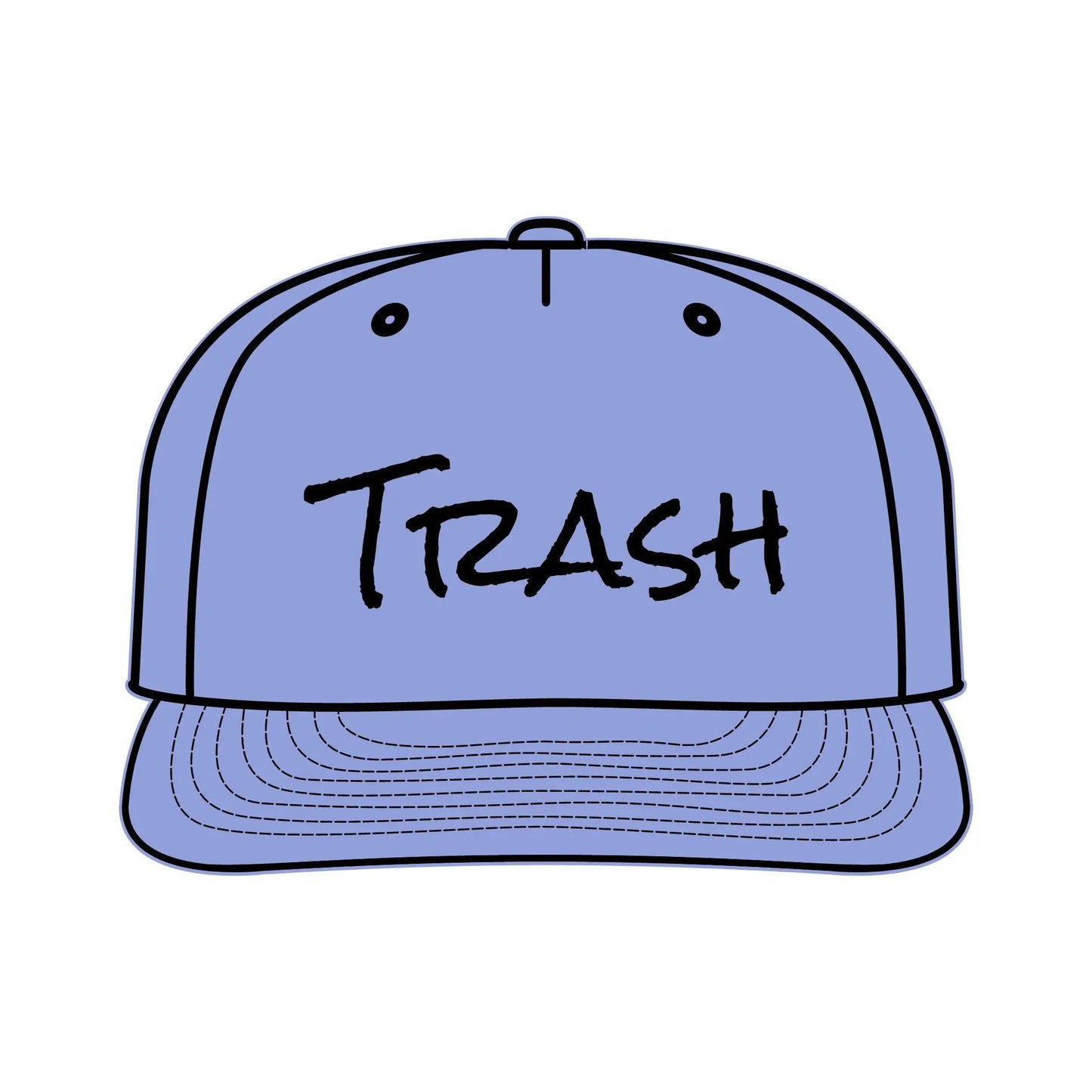 Trash Surf Cap Printify