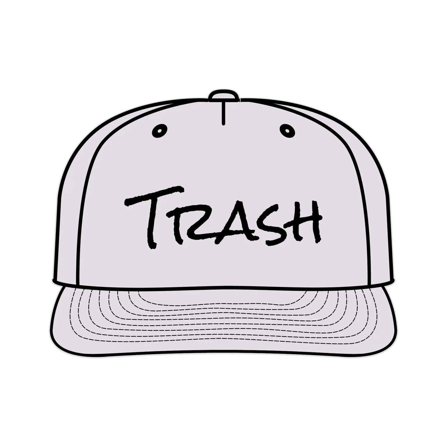 Trash Surf Cap Printify