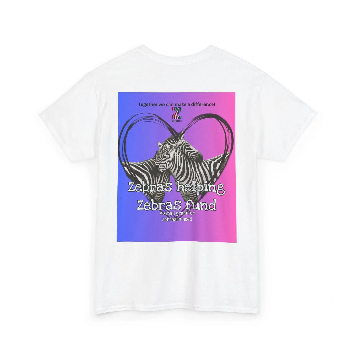 Z Shirt Unisex Tee - Zebras Helping Zebras Fund Printify