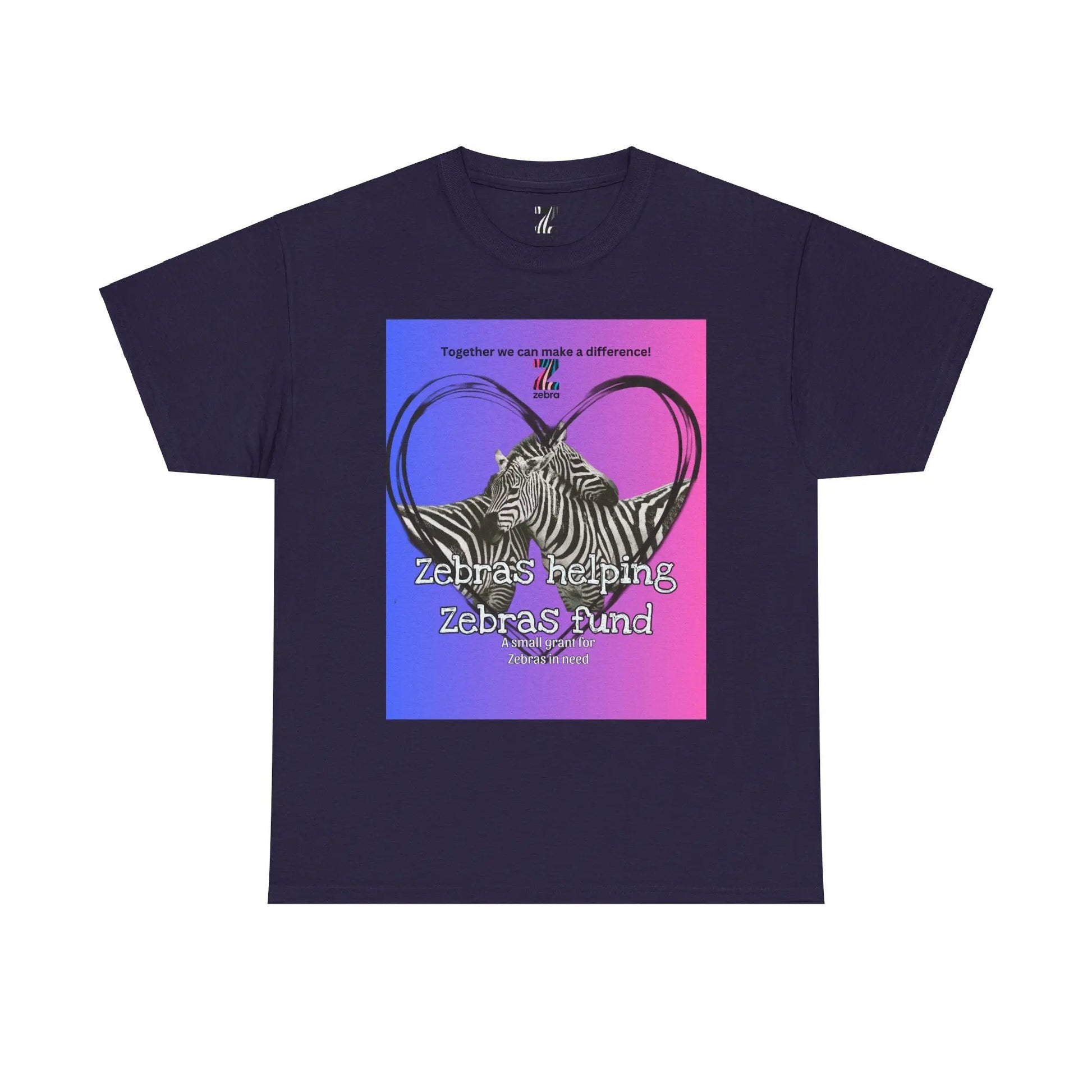 Unisex Tee - Zebras Helping Zebras Fund Shirt Printify