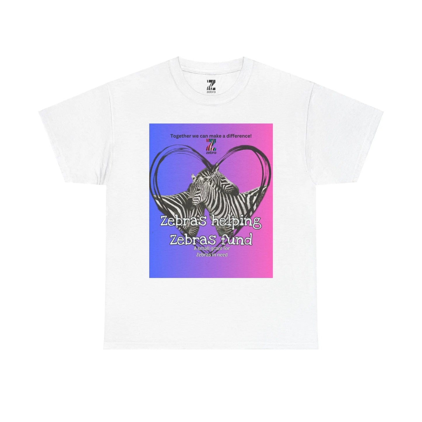 Unisex Tee - Zebras Helping Zebras Fund Shirt Printify