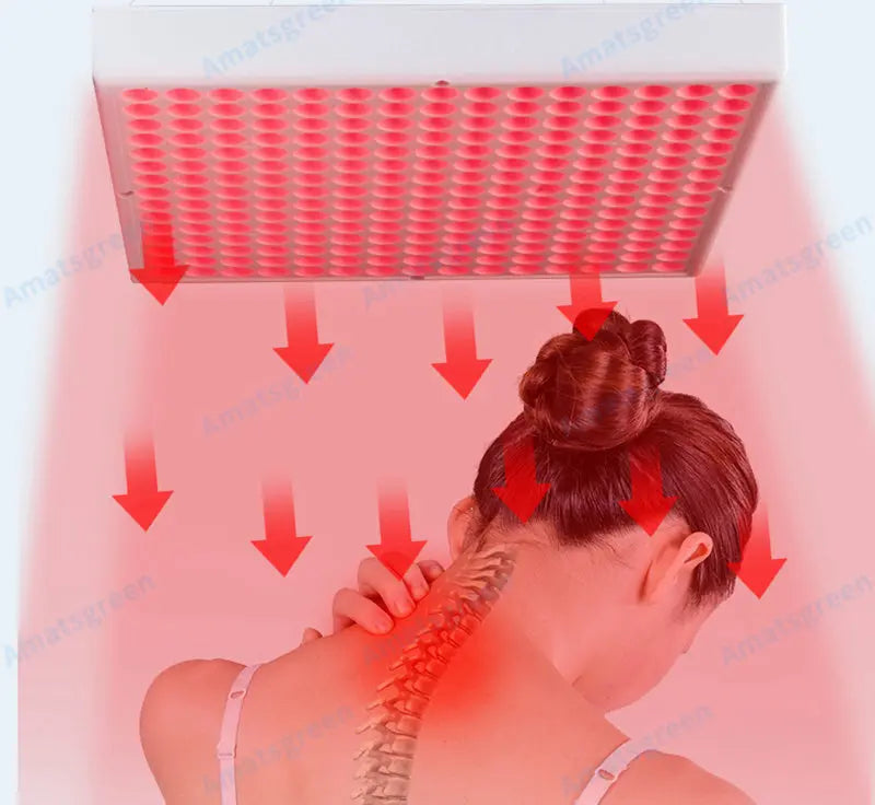 Red Led Light Therapy Infrared 300W LED Anti Aging Therapy Light For Full Body Skin Pain Relief Red LED Grow Light Magenta Charlie