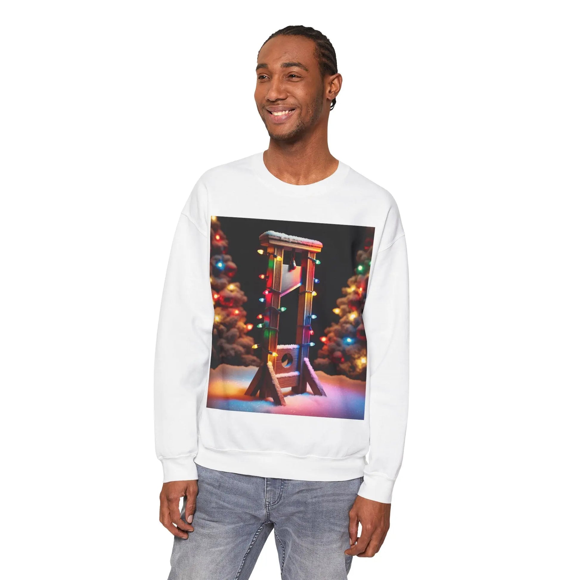 Christmas Guillotine Sweatshirt Printify