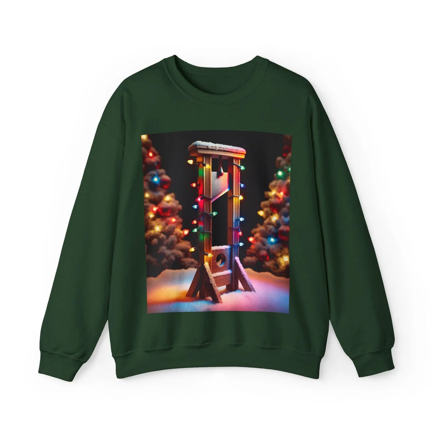 Christmas Guillotine Sweatshirt Printify