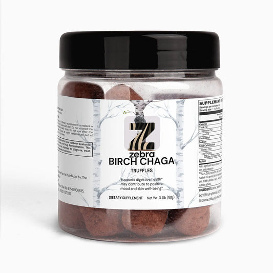 Birch Chaga Truffles The Zebra Effect