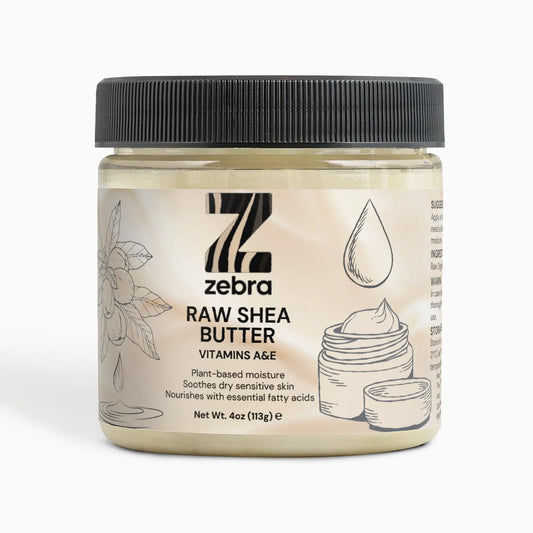 Raw Shea Butter The Zebra Effect