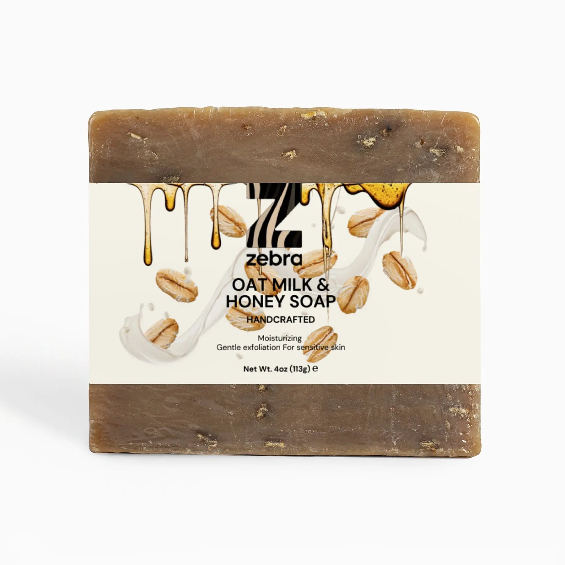 Oat Milk Honey Soap The Zebra Effect