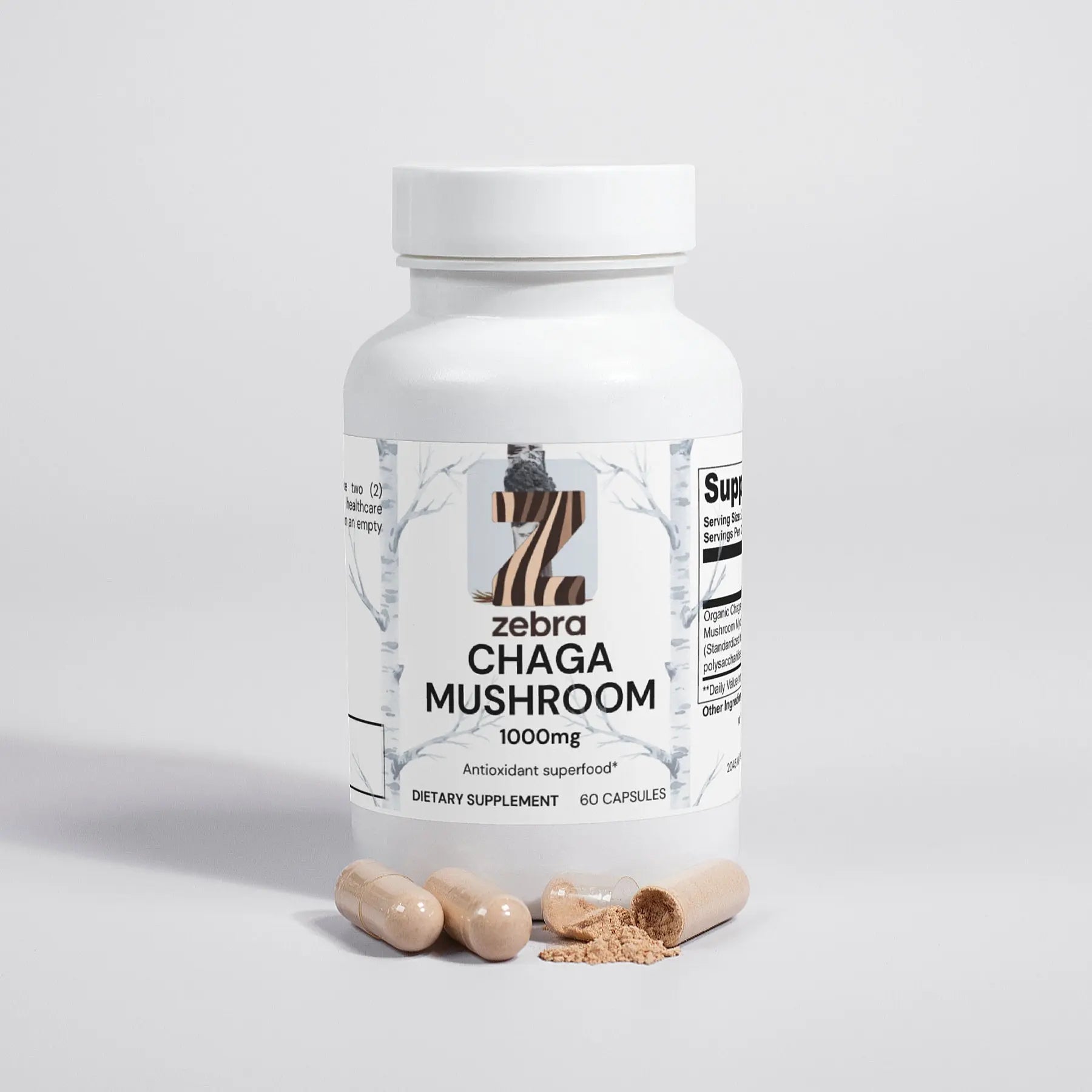 Chaga Mushroom The Zebra Effect