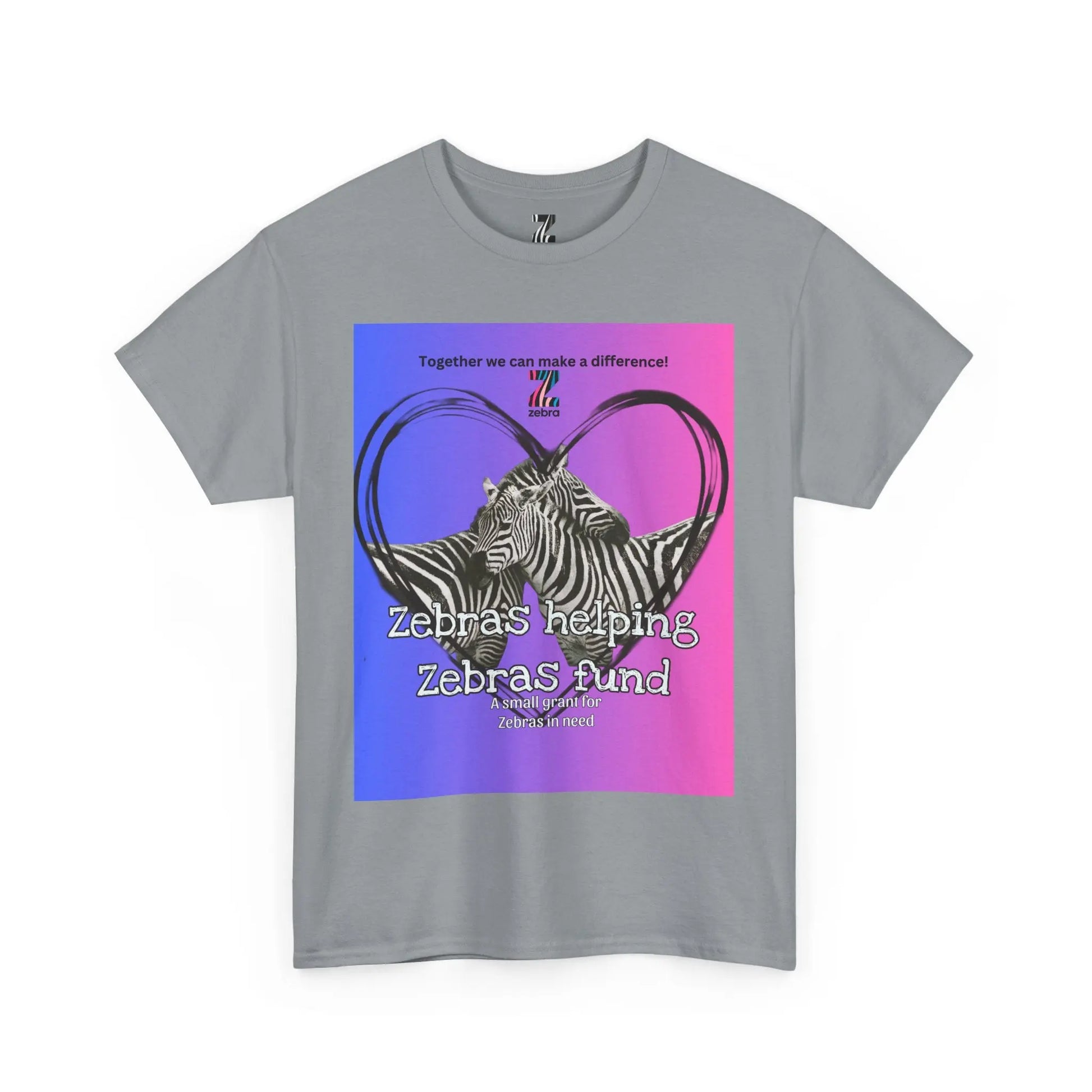 Unisex Tee - Zebras Helping Zebras Fund Shirt Printify