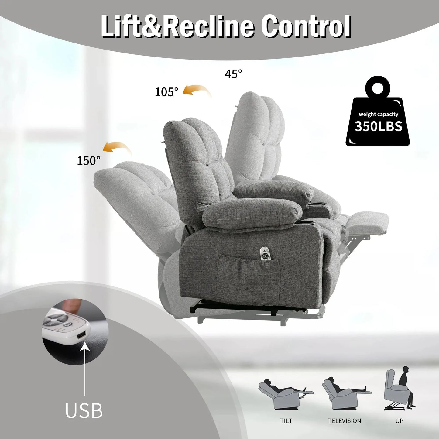 Massage Reclining Chairs For The Elderly Magenta Charlie