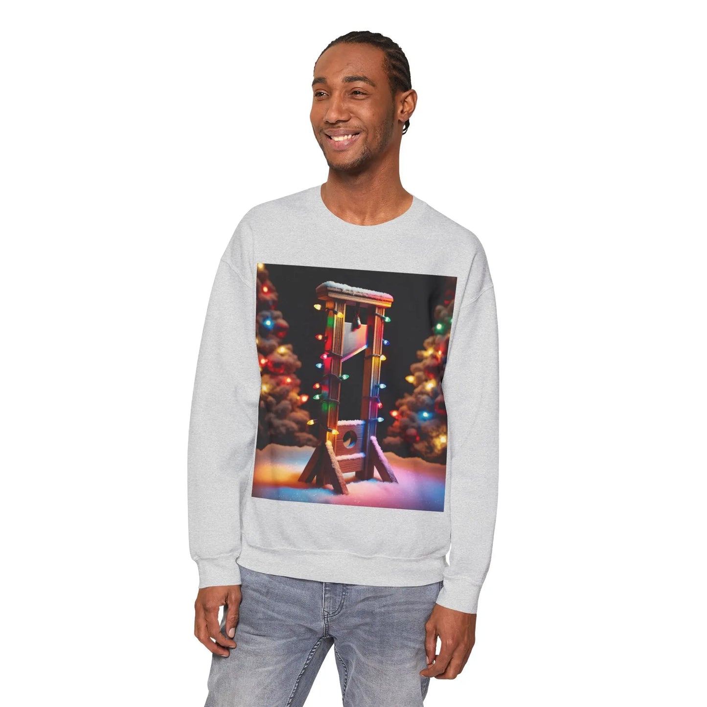 Christmas Guillotine Sweatshirt Printify