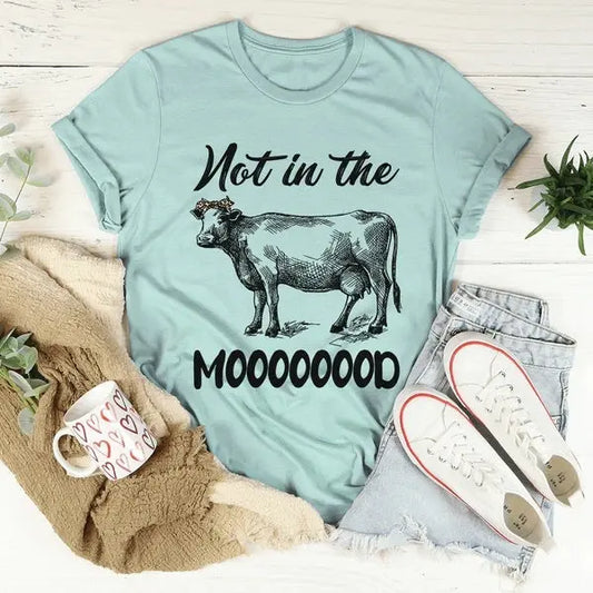 Not In The Mood T-Shirt The Zebra Effect