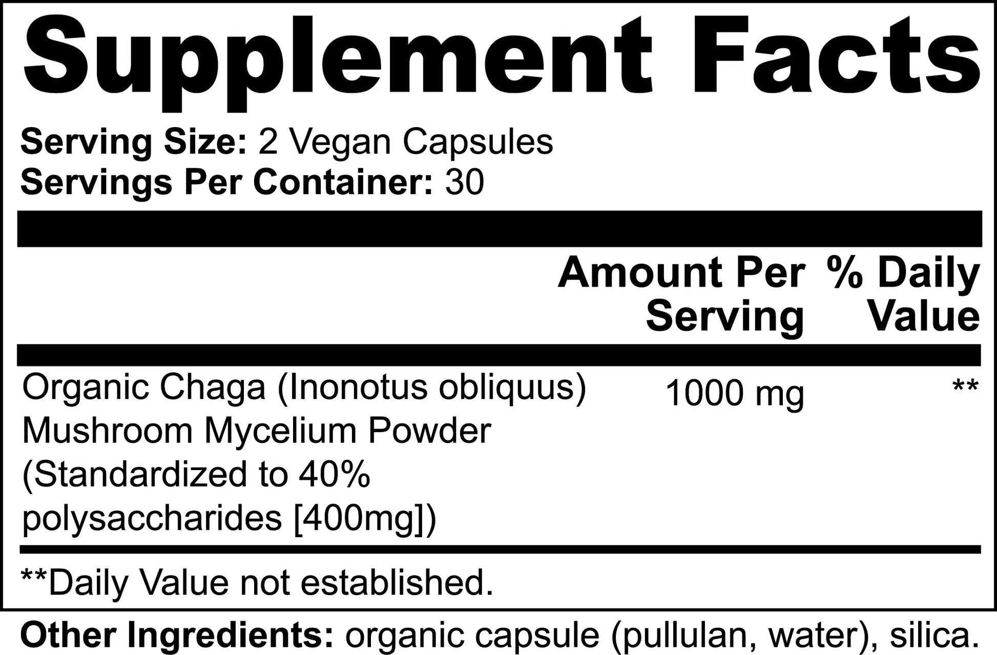 Chaga Mushroom The Zebra Effect