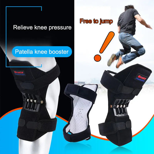 High Quality Knee Brace Patella Booster Spring Knee Brace Support For Mountaineering Squat Sports Knee Booster The Void