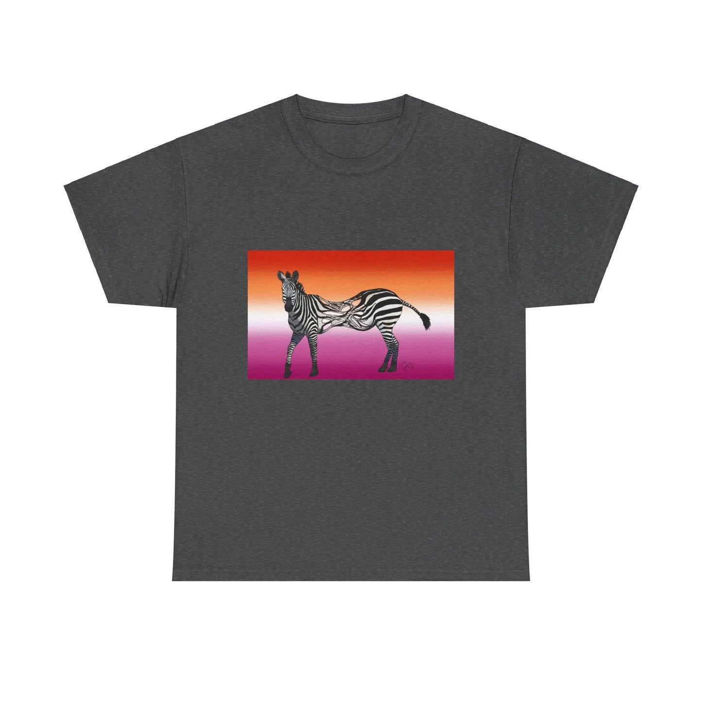 Zebra Ehlers Danlos Syndrome Unisex Tee Printify