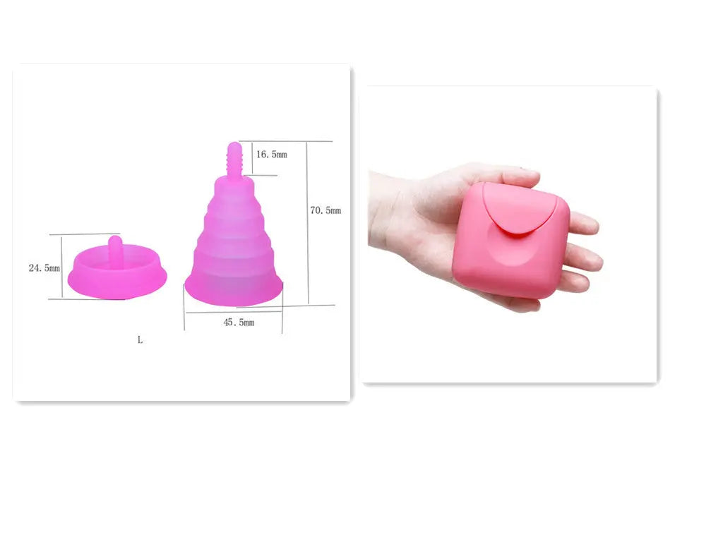 Medical Grade Silicone Menstrual Cup Women The Void