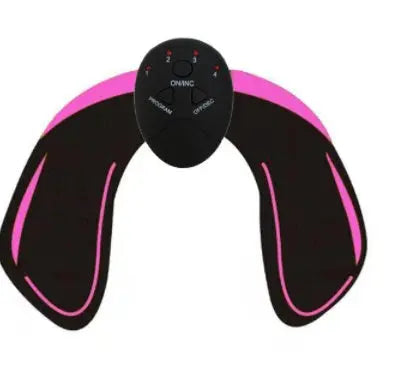 EMS Hip Muscle Training Stimulator Trainer Abs Fitness Massager Buttocks Butt Lifting Trainer Slimming Weight Loss Massager Magenta Charlie