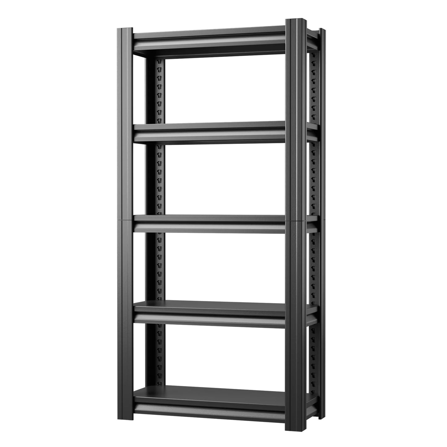 Garage Shelving72Garage Storage Shelves Heavy Duty 5 Tier Adjustable Height Metal Shelving Unit For Garage Basement, Industrial Shelving Utility ShelfBlack Magenta Charlie