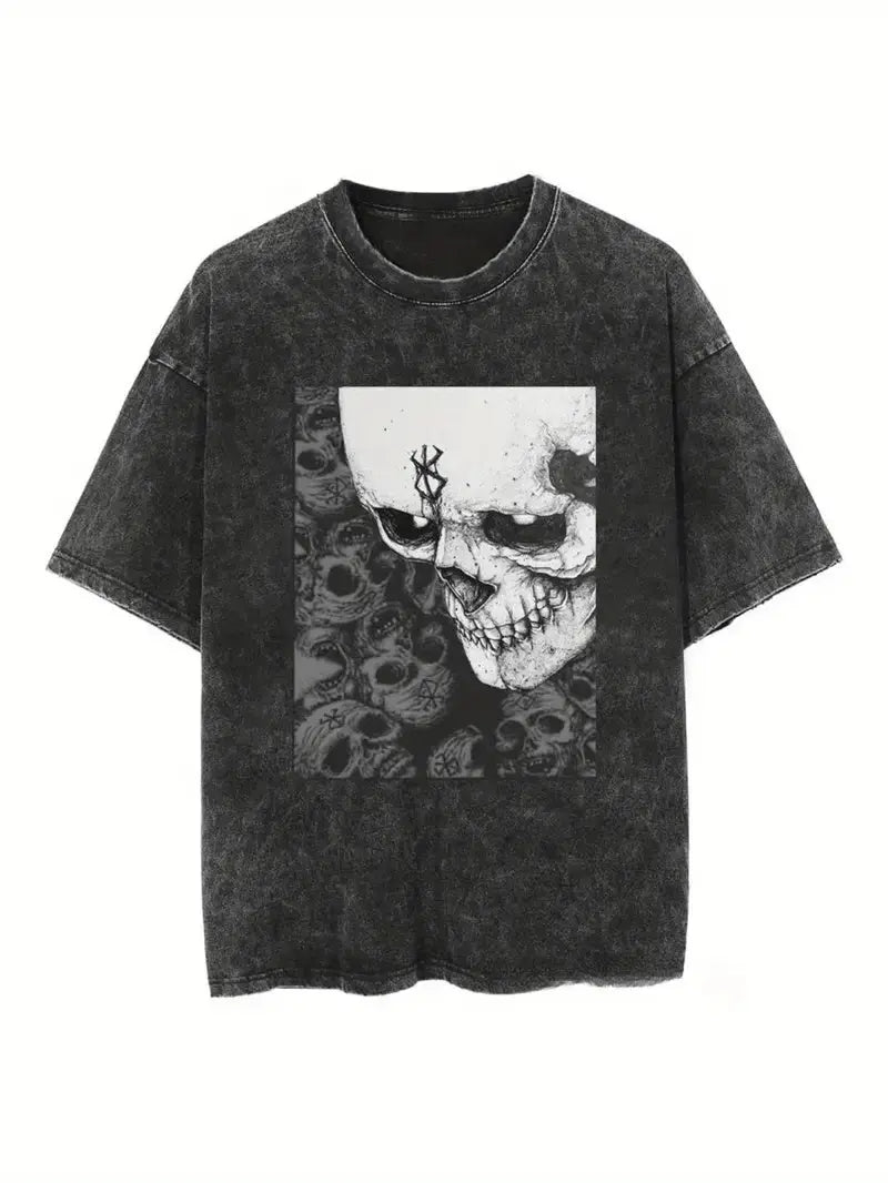 Men's Printed Short Sleeved Shirt The Void