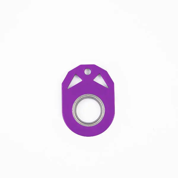 Creative Fidget Spinner Toy Keychain Hand Spinner Anti-Anxiety Toy Relieves Stress Finger Spinner Keychain Bottle Opener Kids Toy Magenta Charlie