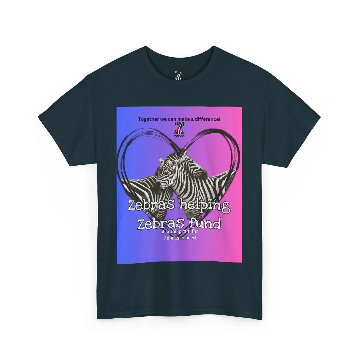 Unisex Tee - Zebras Helping Zebras Fund Shirt Printify