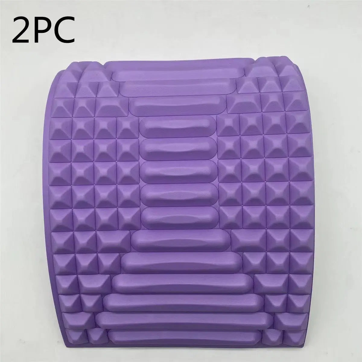 Back Stretcher Pillow Neck Lumbar Support Massager For Neck Waist Back Sciatica Herniated Disc Pain Relief Massage Relaxation Magenta Charlie