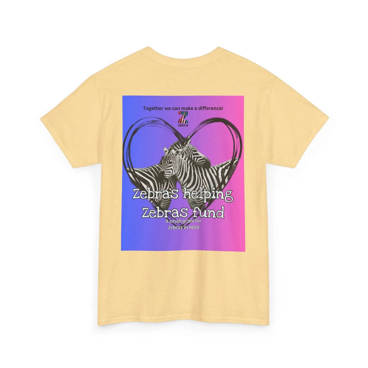 Z Shirt Unisex Tee - Zebras Helping Zebras Fund Printify