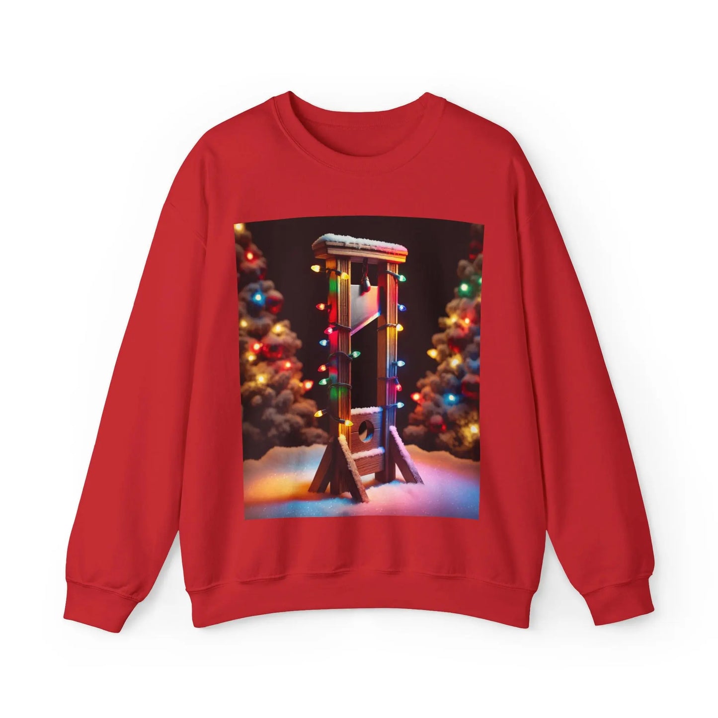 Christmas Guillotine Sweatshirt Printify