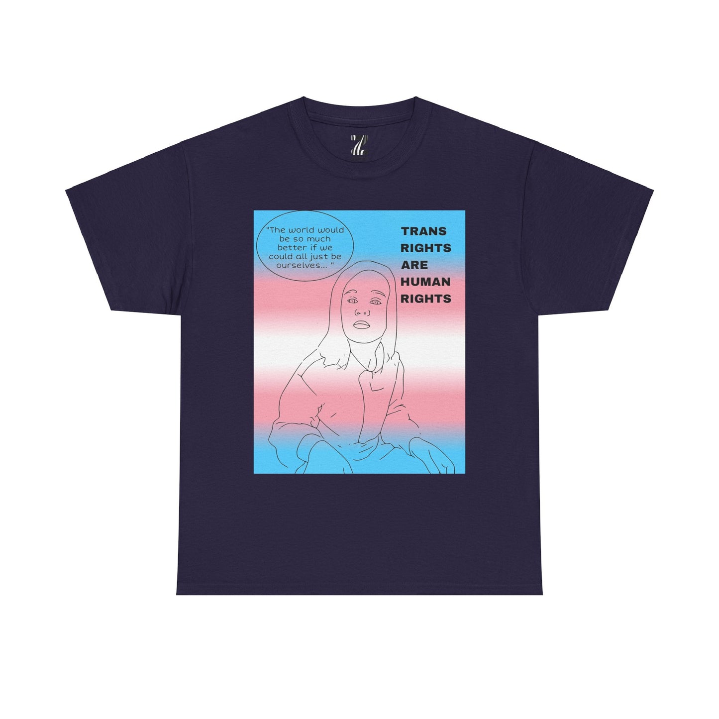 Trans Rights Are Human Rights Unisex Tee - Lillith Design Printify