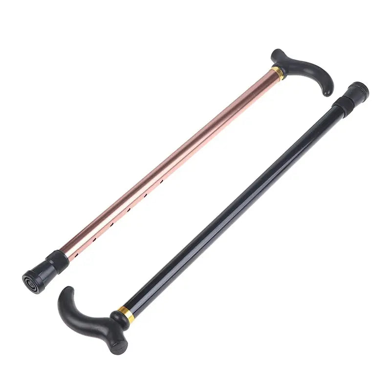 1PC 75-90cm Aluminum Alloy Adjustable Walking Stick 2 Section Stable AliExpress