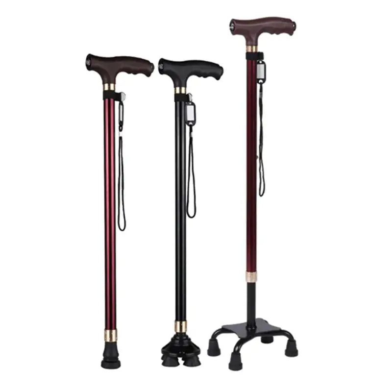 Non-slip Walking Sticks For The Elderly Retractable Aluminum Alloy AliExpress