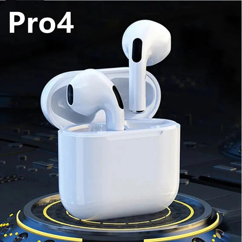 Pro 4 TWS Wireless Headphones Earphone Bluetooth-compatible 5.3 AliExpress