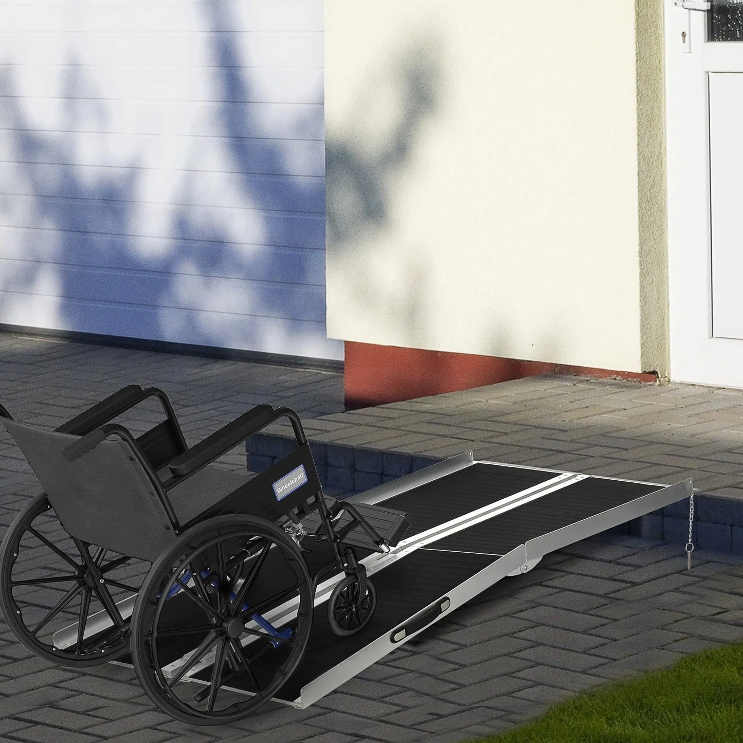 Metal Portable Wheelchair Ramps The Zebra Effect