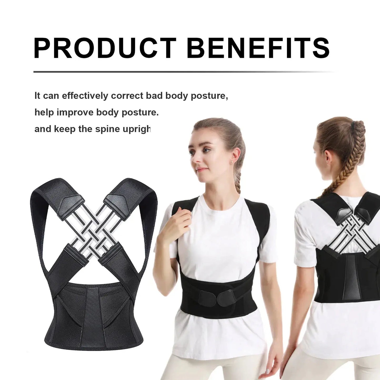 Back Support Posture Brace Breathable The Void