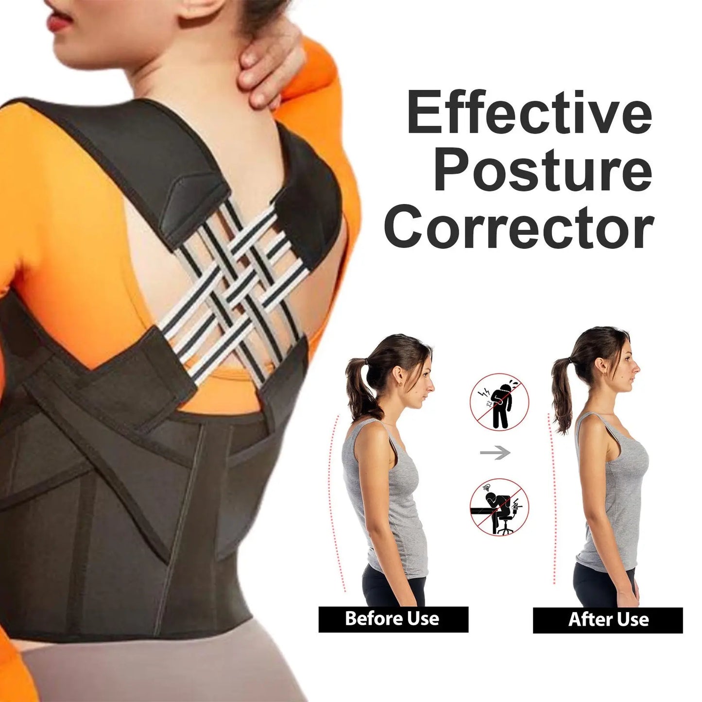 Back Support Posture Brace Breathable The Void