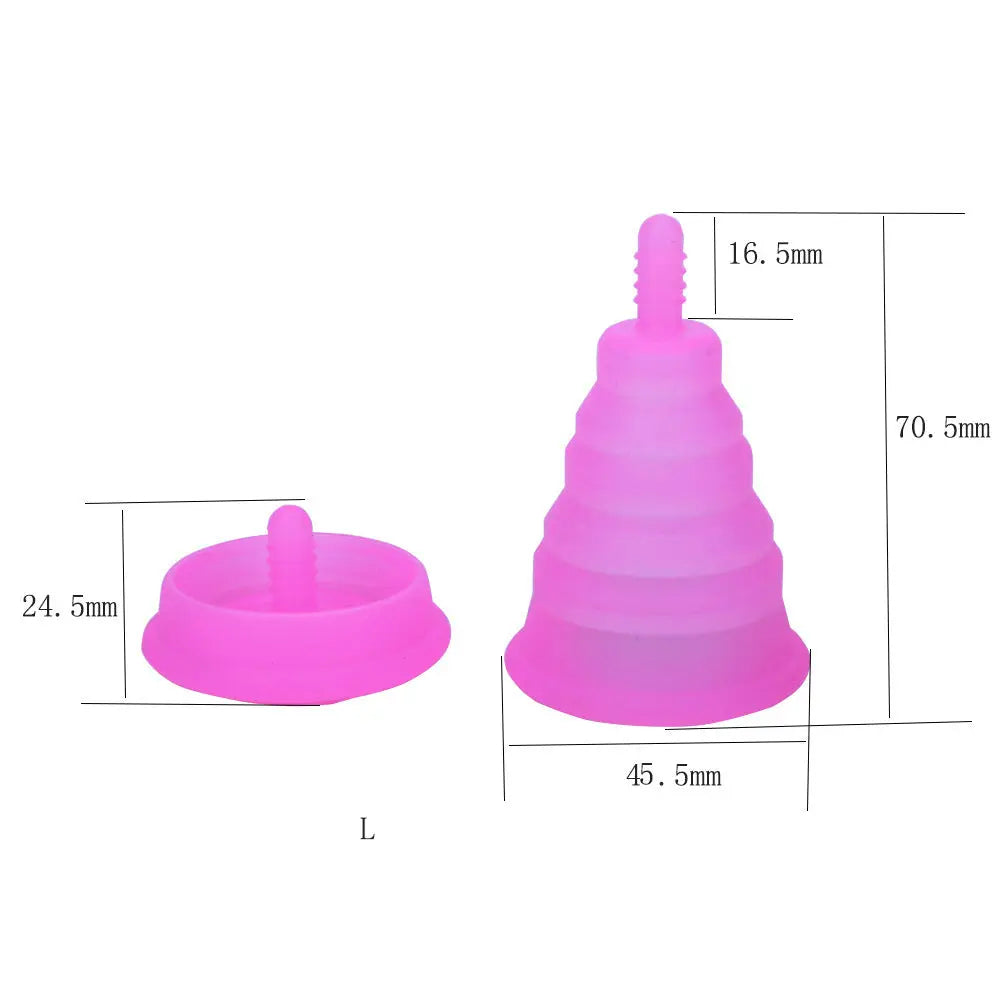 Medical Grade Silicone Menstrual Cup Women The Void