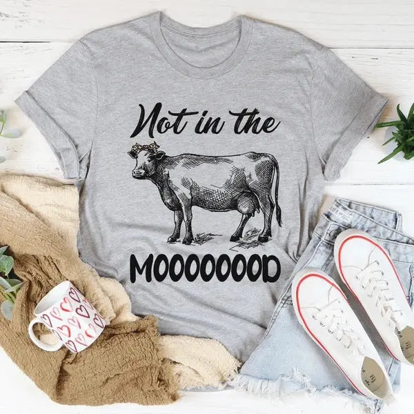 Not In The Mood T-Shirt The Zebra Effect