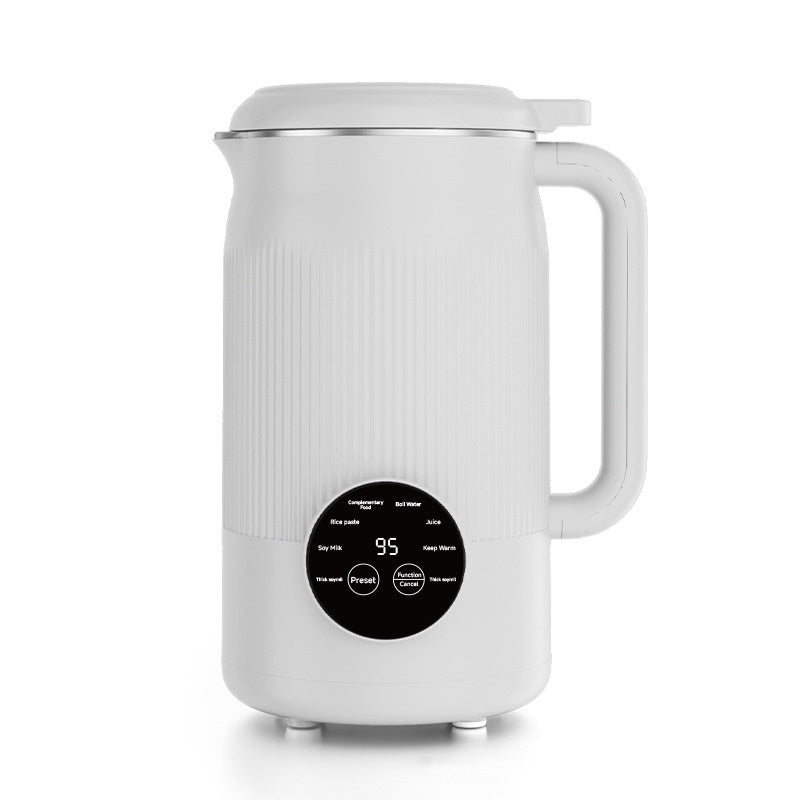 110V-220V 1200ml Soybean Milk Machine Multifunction Juicer Portable Blender Automatic Heat Home Soy Milk Maker Kitchen Gadgets Magenta Charlie