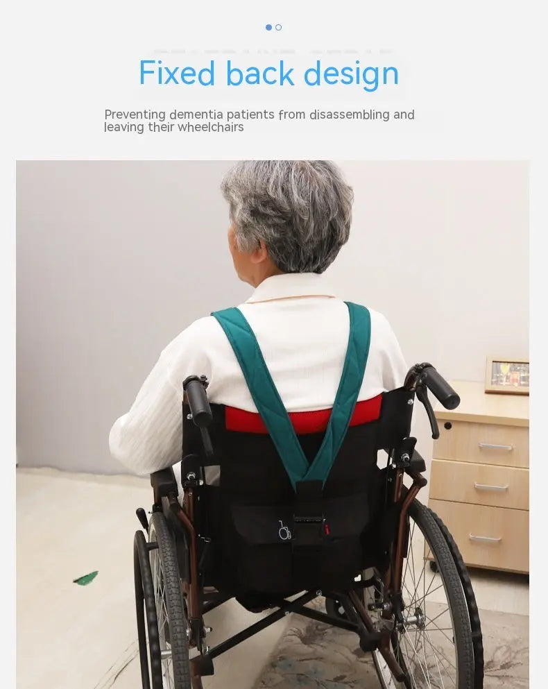 Elderly Medical Wheelchair Widened Safety Belt The Void