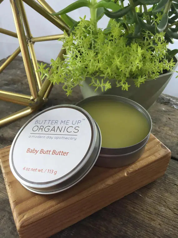 Baby Butt Butter- Organic Diaper Cream White Smokey