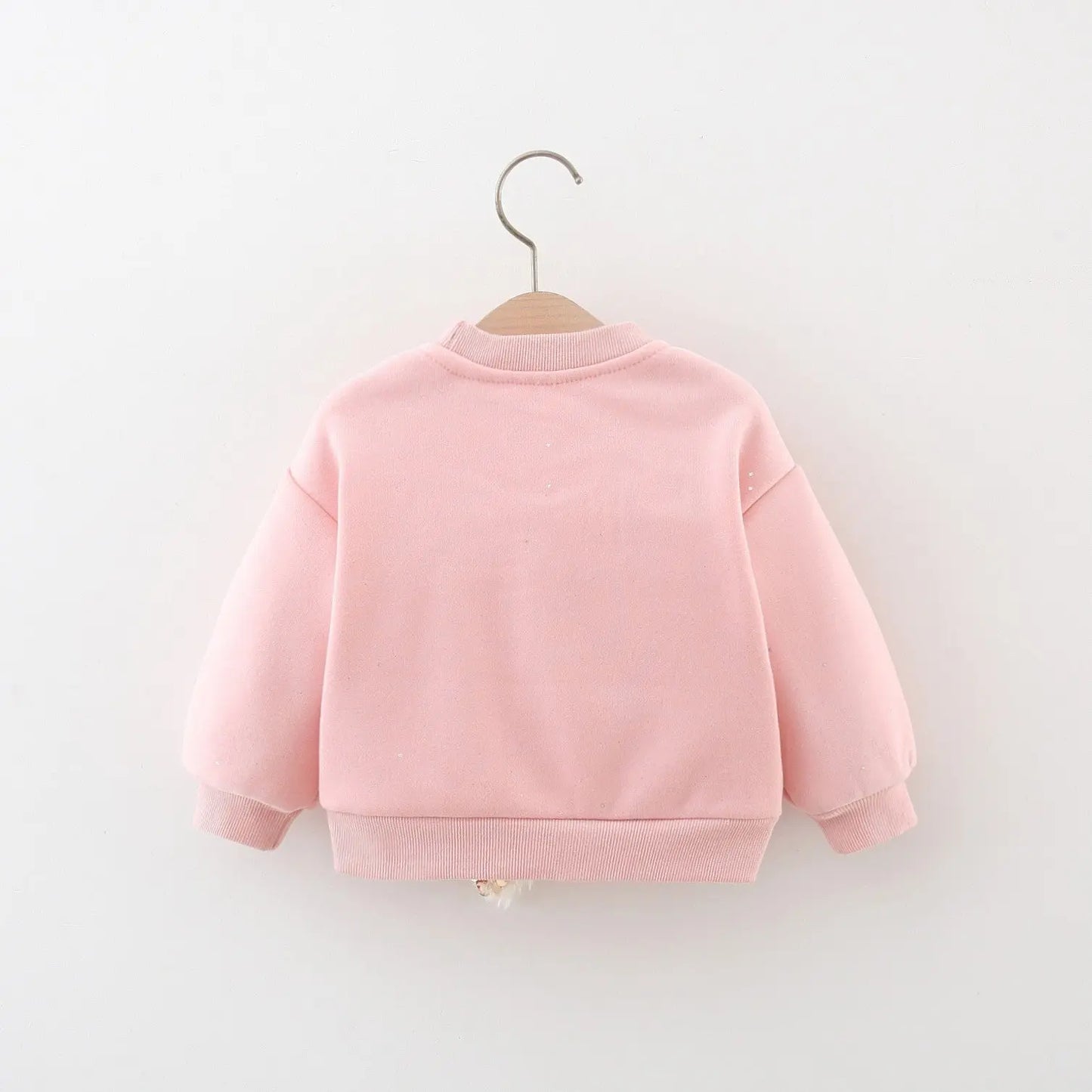 Autumn and Winter New Arrival Girls Fleece Comfortable Long Sleeves Chocolate Lily