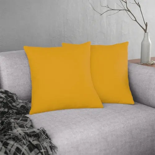 Indoor Or Outdoor Throw Pillow For Home Or Housewarming Gift, Golden Y Grey Coco